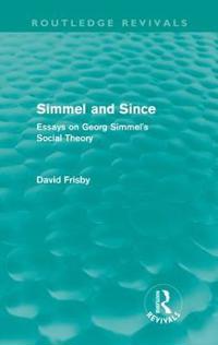 Simmel and Since (Routledge Revivals)