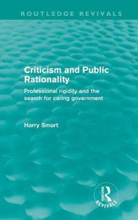 Bokomslag för "Criticism and Public Rationality"