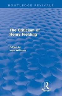 The Criticism of Henry Fielding