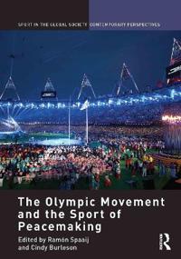Kirjan kansi "The Olympic Movement and the Sport of Peacemaking"