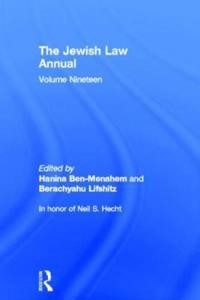 Bokomslag för "The Jewish Law Annual Volume 19"