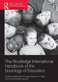 Kirjan kansi "The Routledge International Handbook of the Sociology of Education"