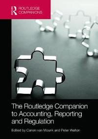 Kirjan kansi "The Routledge Companion to Accounting, Reporting and Regulation"