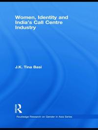 Kirjan kansi "Women, Identity and India's Call Centre Industry"