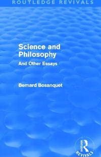 Science and Philosophy (Routledge Revivals)