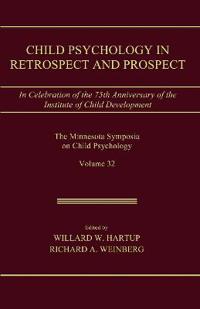 Kirjan kansi "Child Psychology in Retrospect and Prospect"