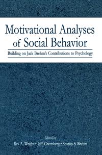 Bokomslag för "Motivational Analyses of Social Behavior"