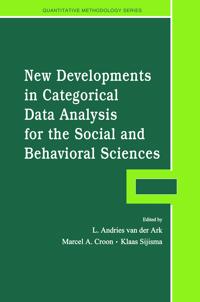 Bokomslag för "New Developments in Categorical Data Analysis for the Social and Behavioral Sciences"