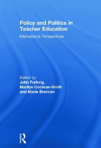 Kirjan kansi "Policy and Politics in Teacher Education"