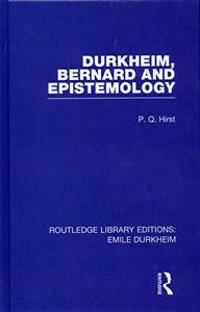 RLE: Emile Durkheim: 4-Volume Set