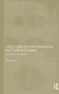 Bokomslag för "Freedom of Information Reform in China"