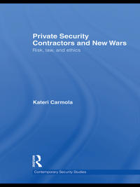 Bokomslag för "Private Security Contractors and New Wars"