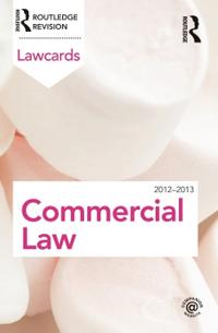 Commercial Lawcards 2012-2013