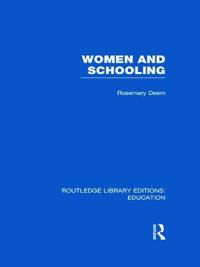 Kirjan kansi "Women & Schooling"
