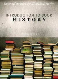 Bokomslag för "Introduction to Book History"