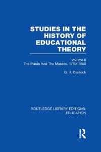 Bokomslag för "Studies in the History of Educational Theory Vol 2"