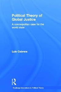 Bokomslag för "Political Theory of Global Justice"