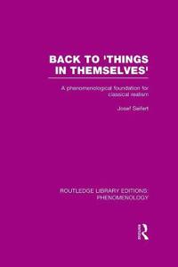 Back to 'Things in Themselves'