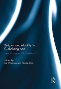 Kirjan kansi "Religion and Mobility in a Globalising Asia"
