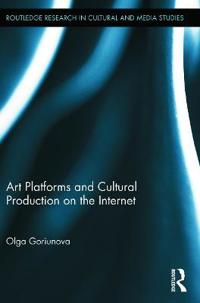 Bokomslag for "Art Platforms and Cultural Production on the Internet"