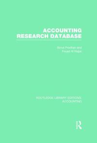 Accounting Research Database (RLE Accounting)