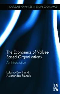 Kirjan kansi "The Economics of Values-Based Organisations"