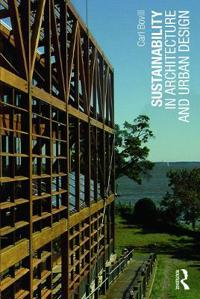 Bokomslag for "Sustainability in Architecture and Urban Design"