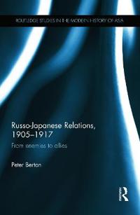 Bokomslag för "Russo-Japanese Relations, 1905-17"