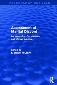 Kirjan kansi "Assessment of Marital Discord (Psychology Revivals)"