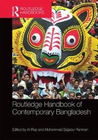 Kirjan kansi "Routledge Handbook of Contemporary Bangladesh"