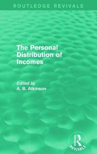 Kirjan kansi "The Personal Distribution of Incomes (Routledge Revivals)"