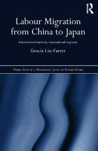 Kirjan kansi "Labour Migration from China to Japan"