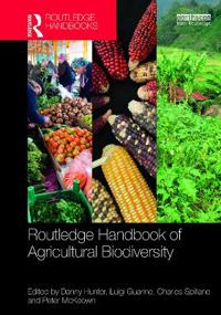 Kirjan kansi "Routledge Handbook of Agricultural Biodiversity"