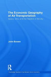 Kirjan kansi "The Economic Geography of Air Transportation"