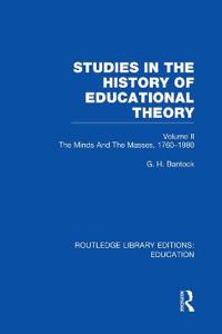 Studies in the History of Educational Theory Vol 2