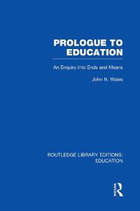 Prologue to Education (RLE Edu K)