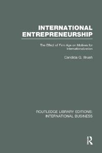 International Entrepreneurship (RLE International Business)