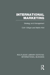 Bokomslag för "International Marketing (RLE International Business)"