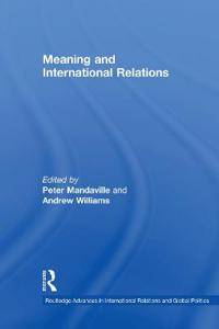 Kirjan kansi "Meaning and International Relations"