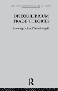 Kirjan kansi "Disequilibrium Trade Theories"