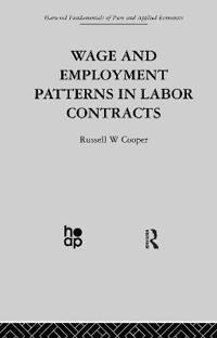 Kirjan kansi "Wage & Employment Patterns in Labor Contracts"