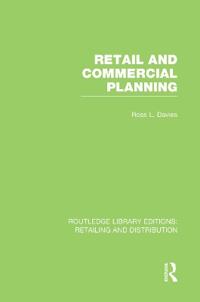 Bokomslag för "Retail and Commercial Planning (RLE Retailing and Distribution)"