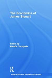 Kirjan kansi "The Economics of James Steuart"