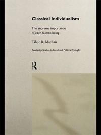 Kirjan kansi "Classical Individualism"