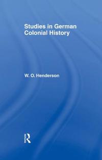 Bokomslag för "Studies in German Colonial History"