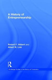 Kirjan kansi "A History of Entrepreneurship"