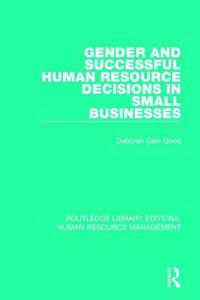 Bokomslag för "Gender and Successful Human Resource Decisions in Small Businesses"