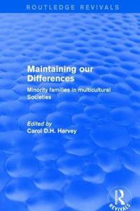 Kirjan kansi "Maintaining our Differences"