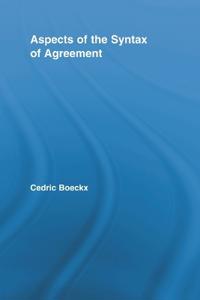 Bokomslag för "Aspects of the Syntax of Agreement"
