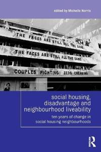 Kirjan kansi "Social Housing, Disadvantage, and Neighbourhood Liveability"